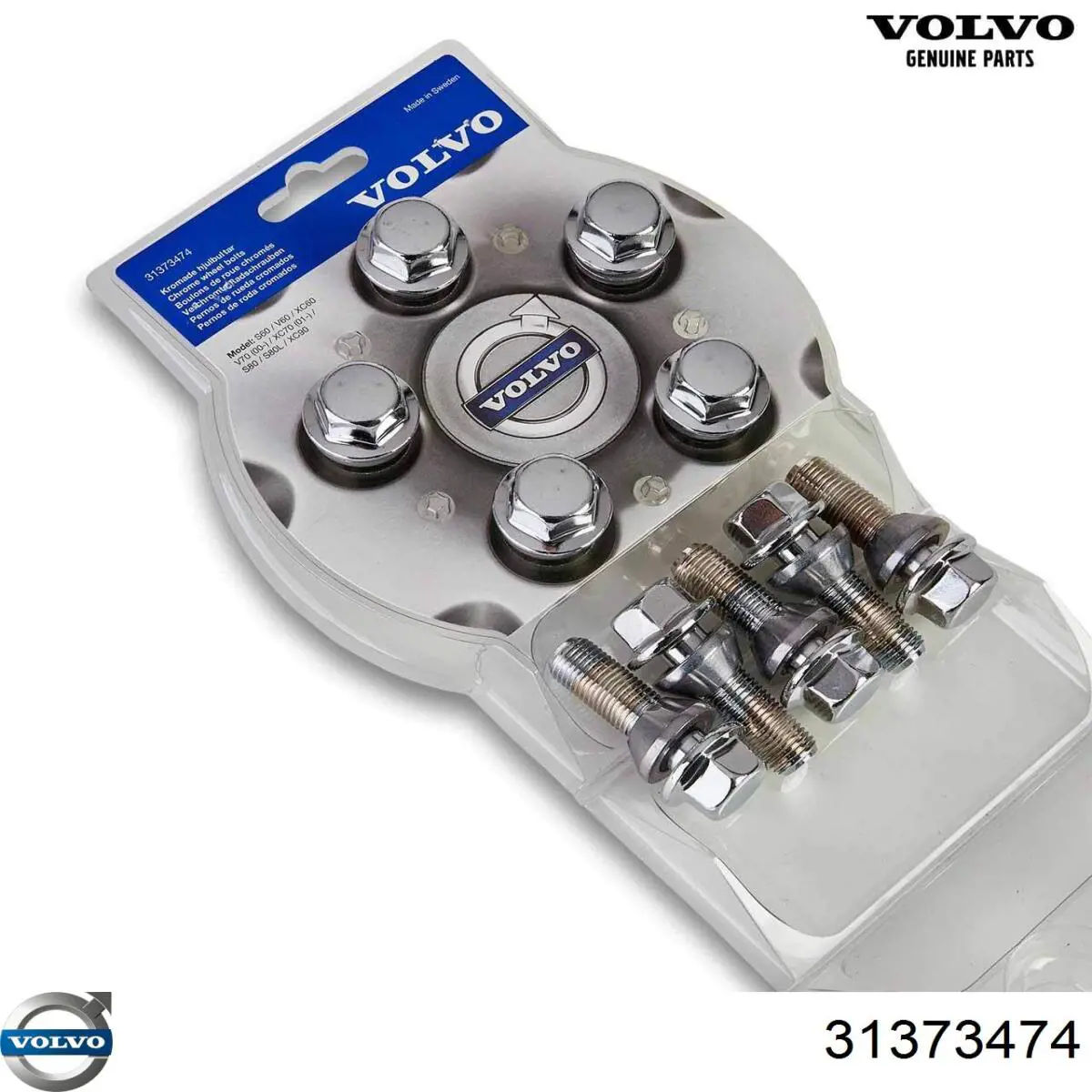 Do koszyka 31373474 Volvo Śruba koła