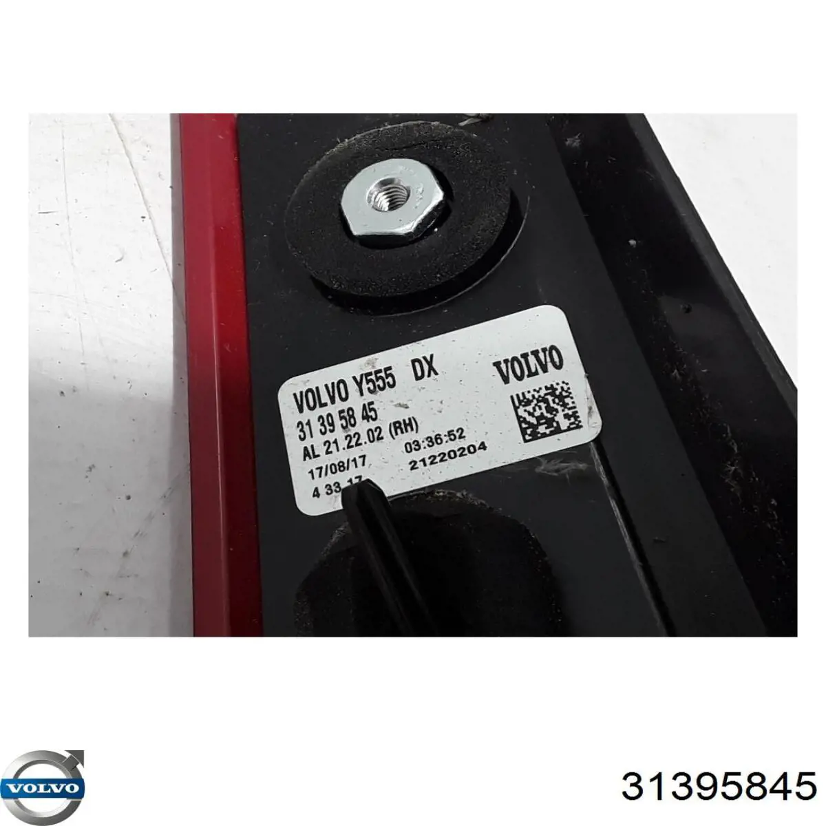 Lampa zespolona tylna prawa Volvo 31395845 cena, od 206,01 USD