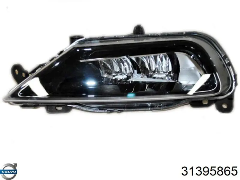 Lampa przeciwmgielna lewa Volvo 31395865