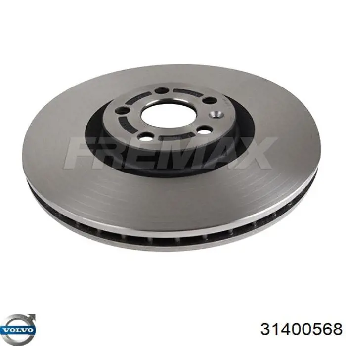 Tarcza hamulcowa przednia Volvo 31400568 cena, od 113,83 USD