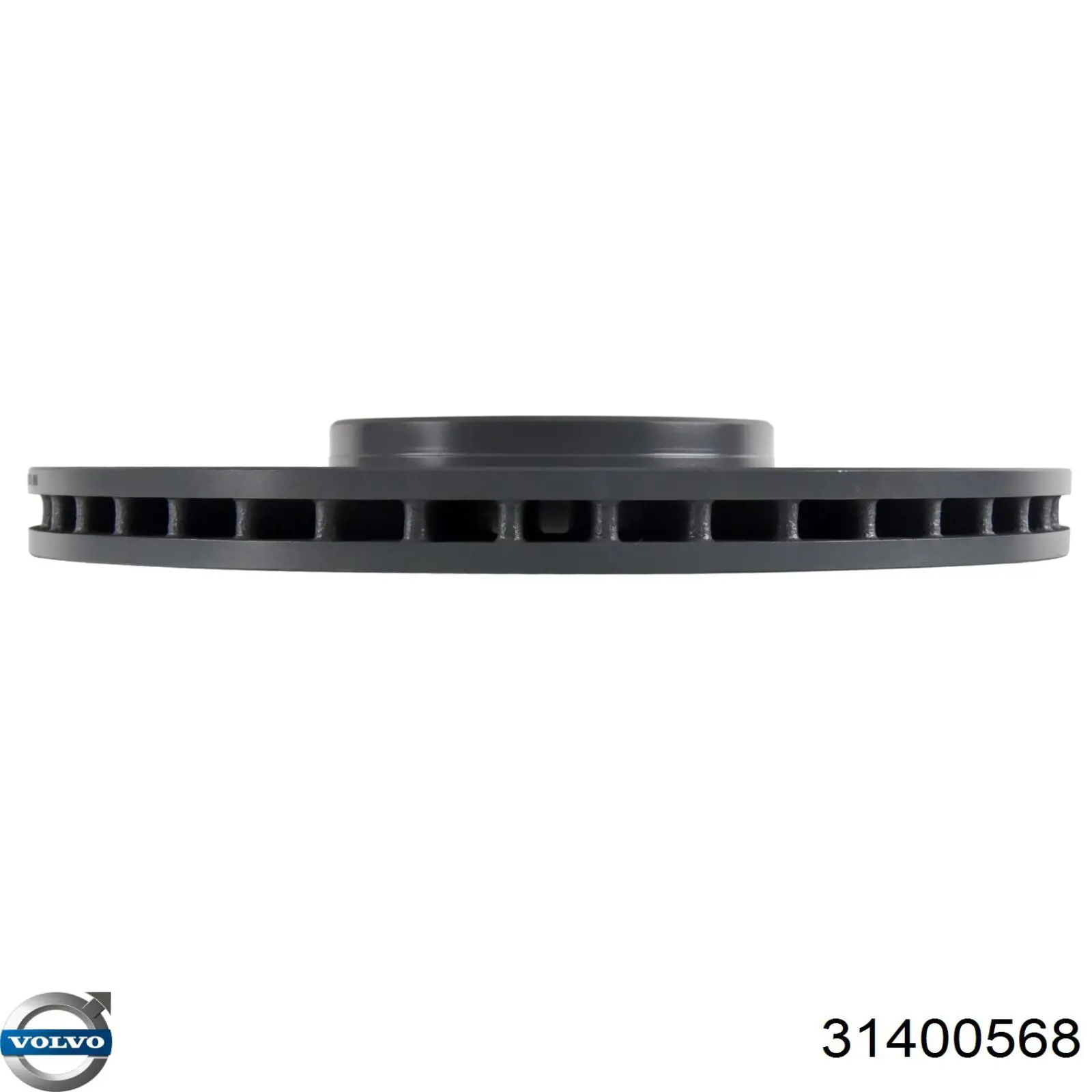 Do koszyka 31400568 Volvo Tarcza hamulcowa przednia