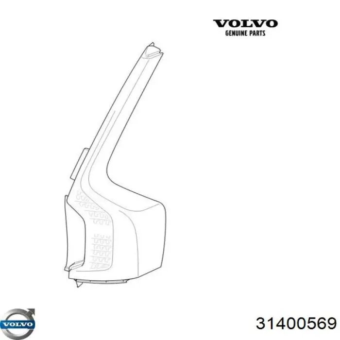 31400569 Volvo Tarcza hamulcowa przednia
