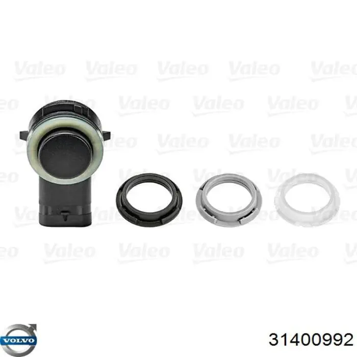 Czujnik parkowania przedni/tylny środkowy 31400992 Volvo
