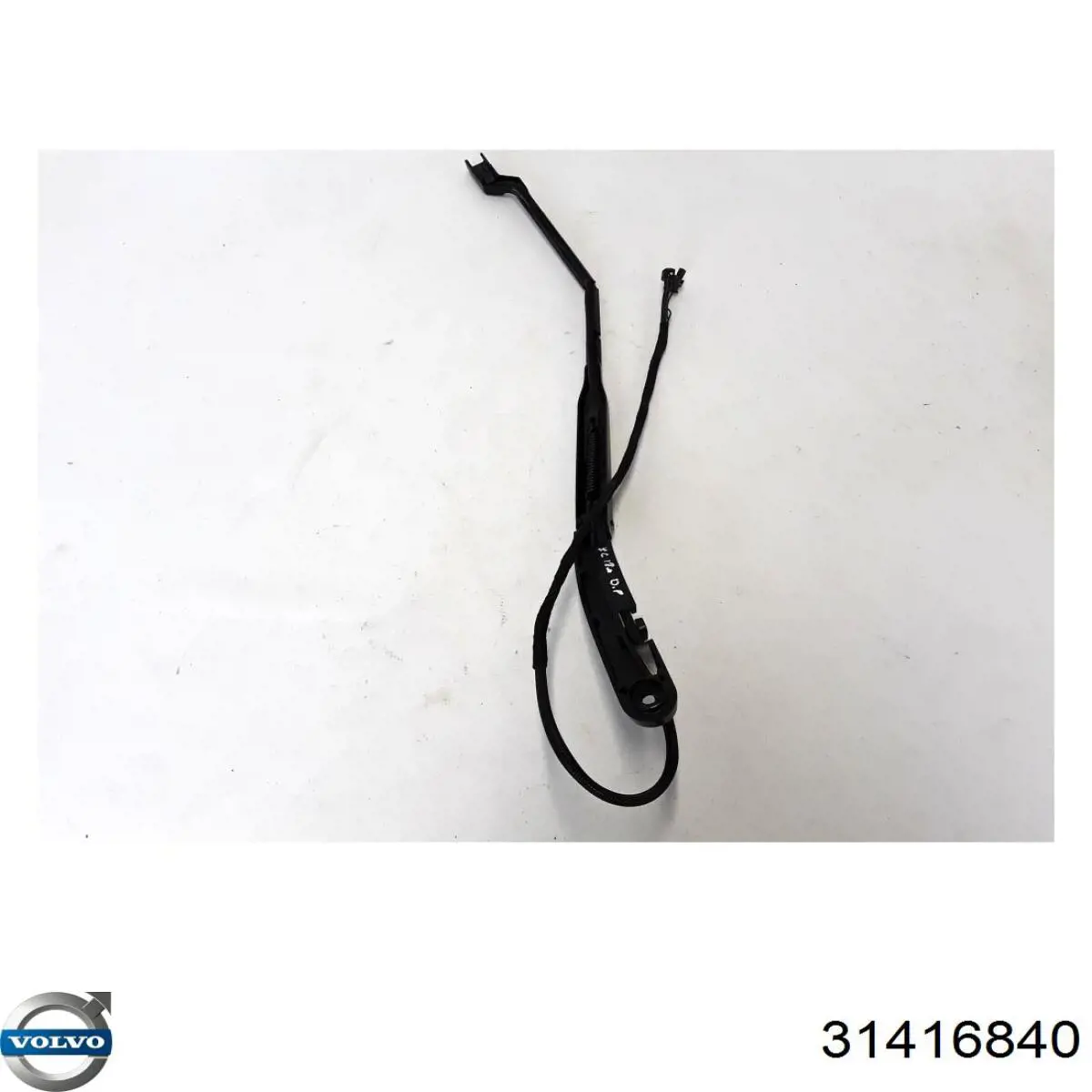 Do koszyka 31416840 Volvo Ramię wycieraczki szyby przedniej