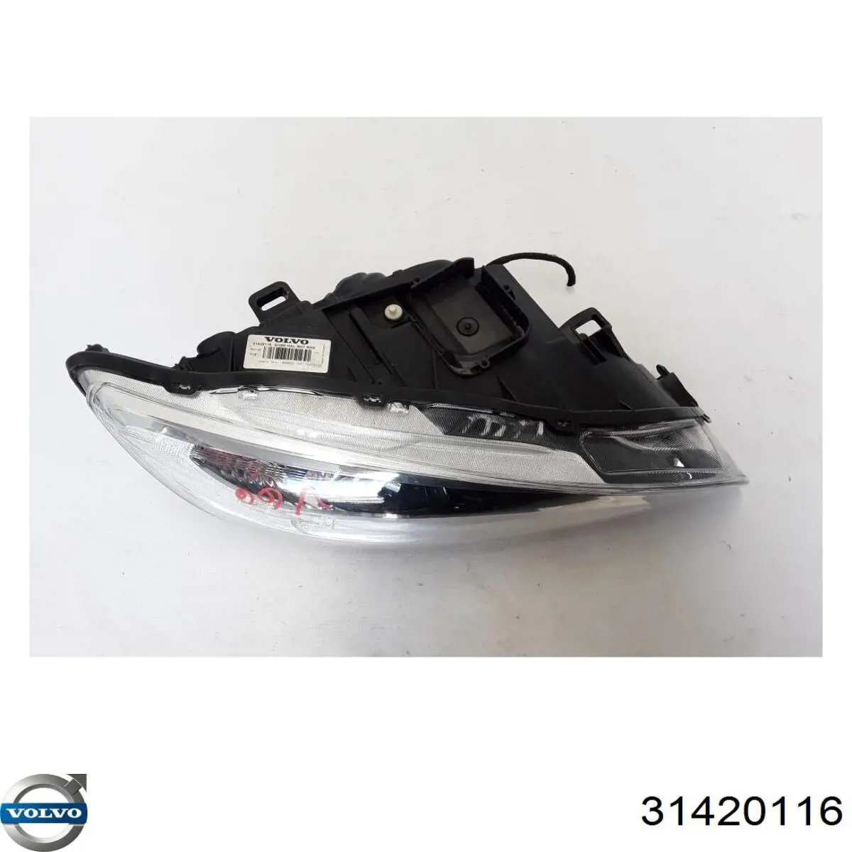 Reflektor prawy 31420116 Volvo