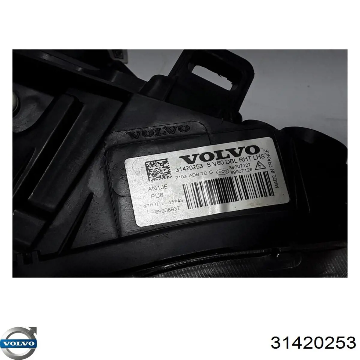 Reflektor lewy 31420253 Volvo