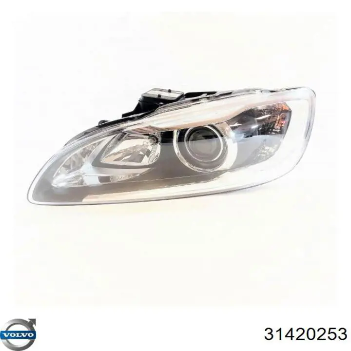 Reflektor lewy 31420253 Volvo