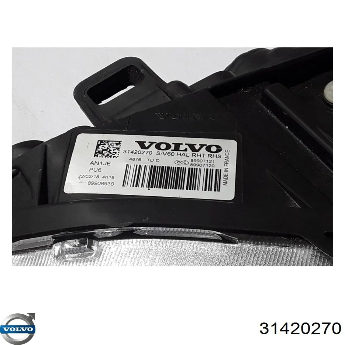 Do koszyka 31420270 Volvo Reflektor prawy