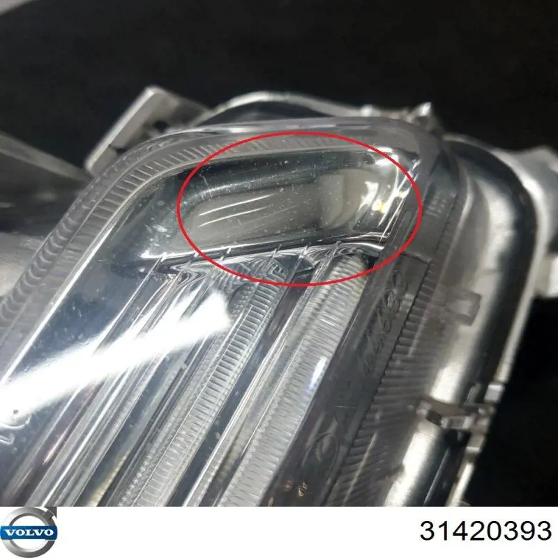 31420393 Volvo Lampa pozycyjna przednia lewa