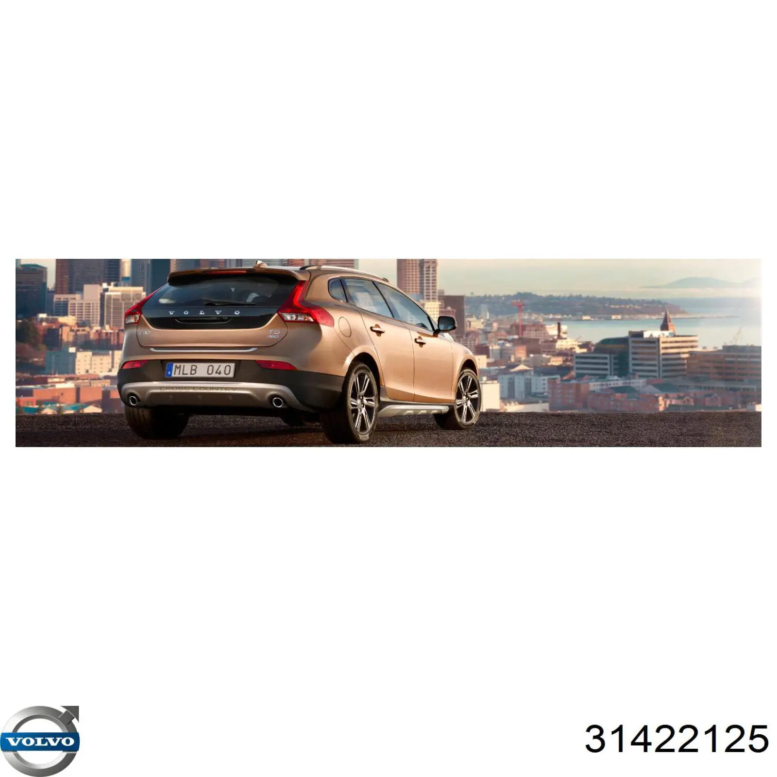 Filtr paliwa 31422125 Volvo