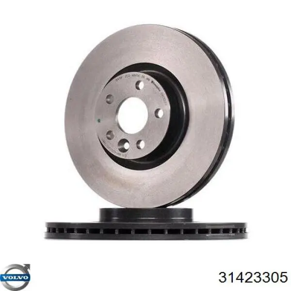 31423305 Volvo Tarcza hamulcowa przednia