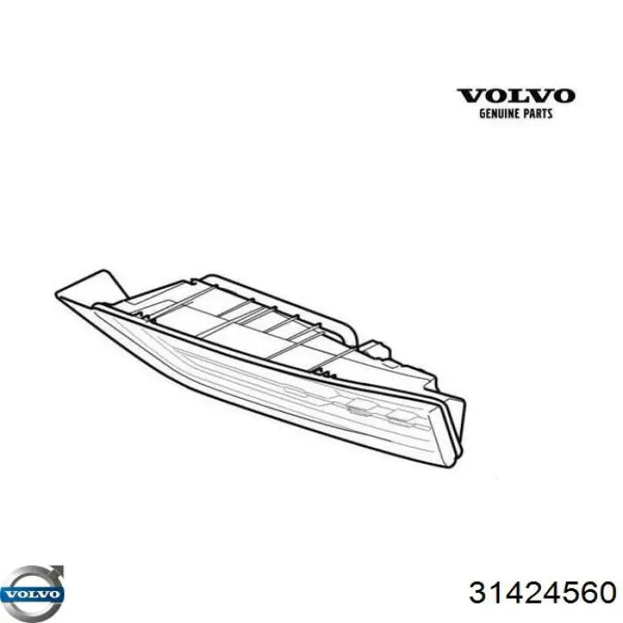 Do koszyka 31424560 Volvo Maska silnika