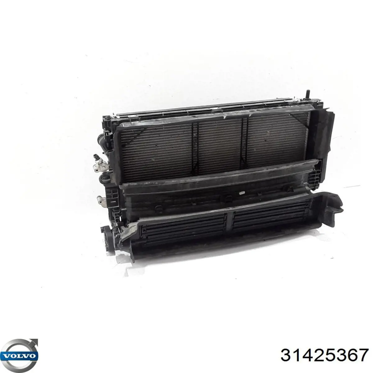 Kierownica powietrza (deflektor) chłodnicy Volvo 31425367 cena, od 59,04 USD
