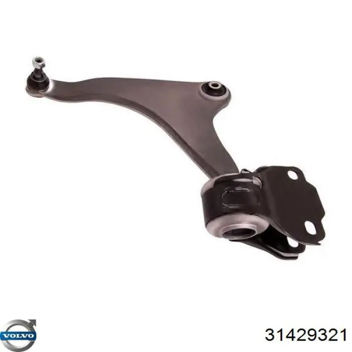 31429321 Volvo Wahacz zawieszenia przedniego dolny lewy