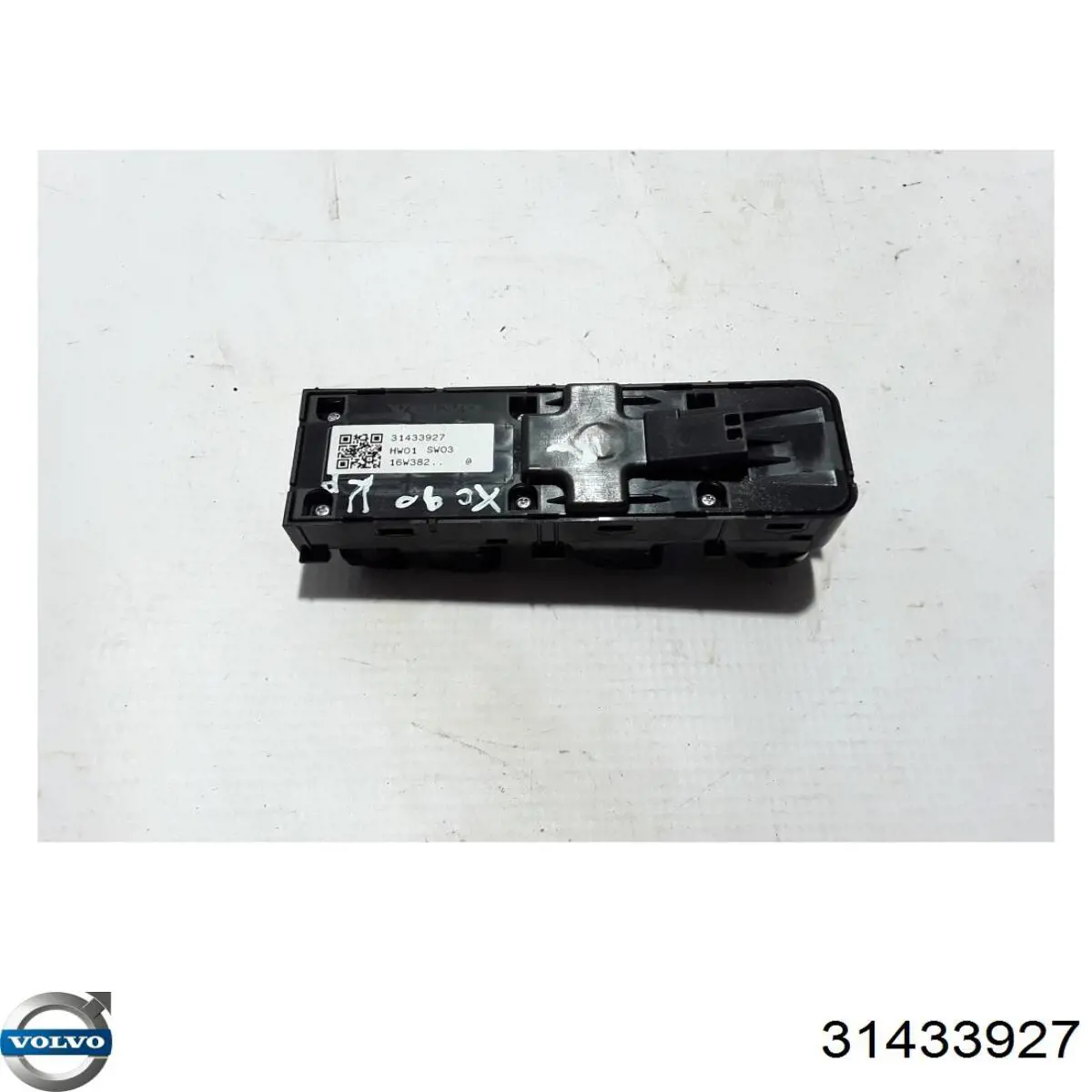 31433927 Volvo Panel przyciskowy sterowania podnośnikiem szyby przedni lewy