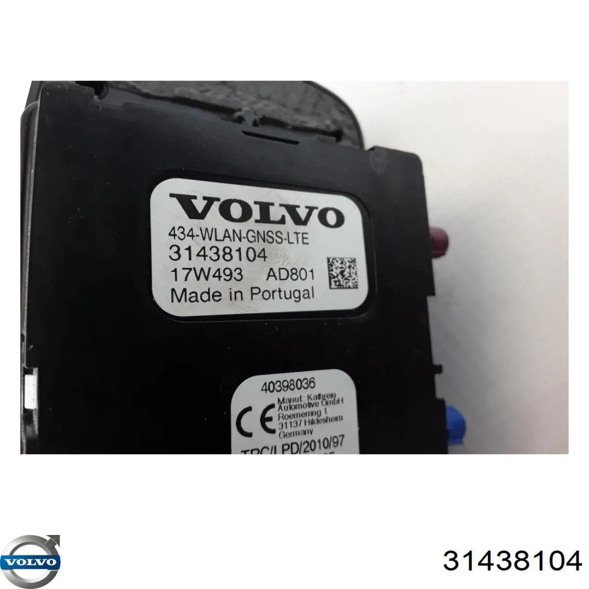 Antena do Volvo XC40  536