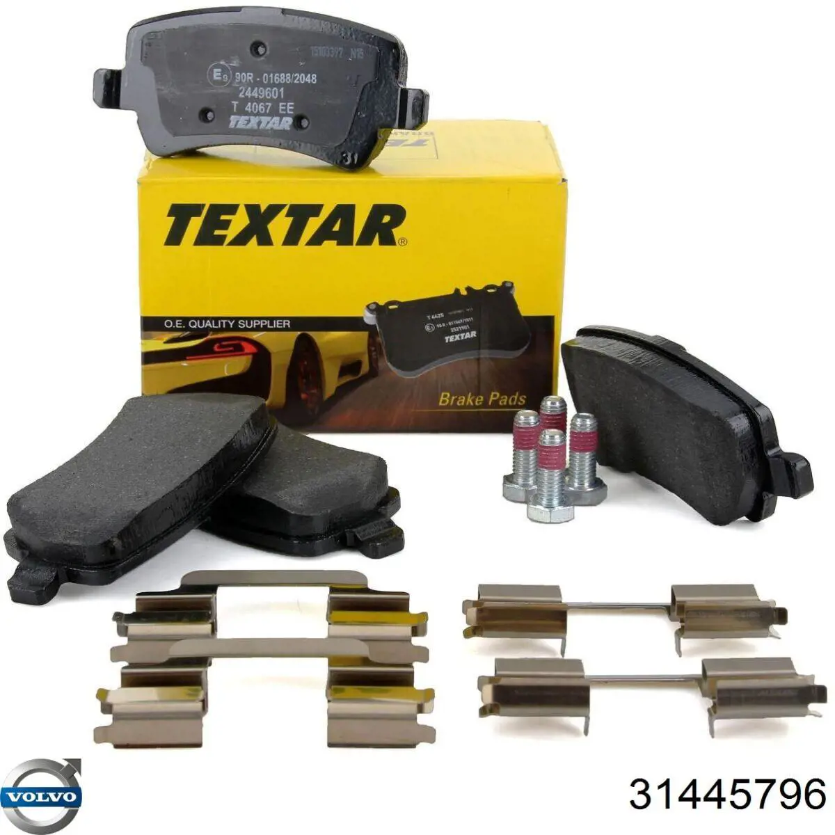 Okładziny (klocki) do hamulców tarczowych tylne Volvo 31445796 cena, od 27,33 USD