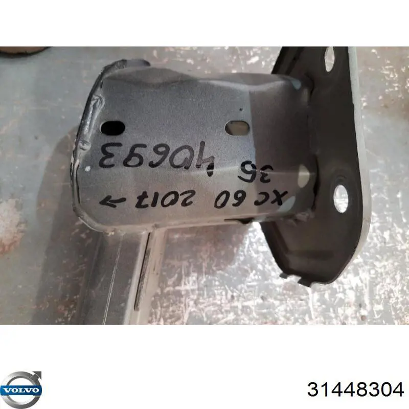 Do koszyka Wzmocnienie zderzaka tylnego Volvo XC60 II 246