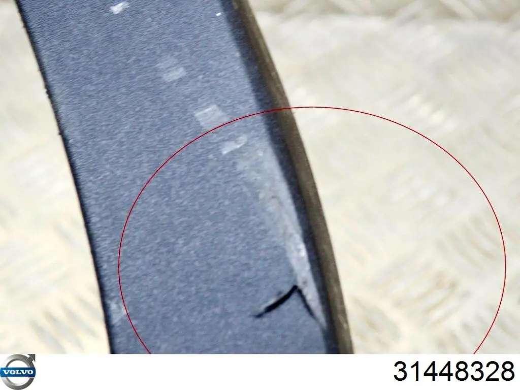Poszerzenie (nakładka) reperaturki tylnego błotnika lewy 31448328 Volvo