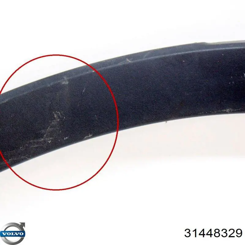 32314918 Volvo Poszerzenie (nakładka) reperaturki tylnego błotnika prawy
