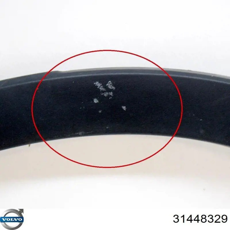 Poszerzenie (nakładka) reperaturki tylnego błotnika prawy Volvo 32314918 cena, od 35,12 USD