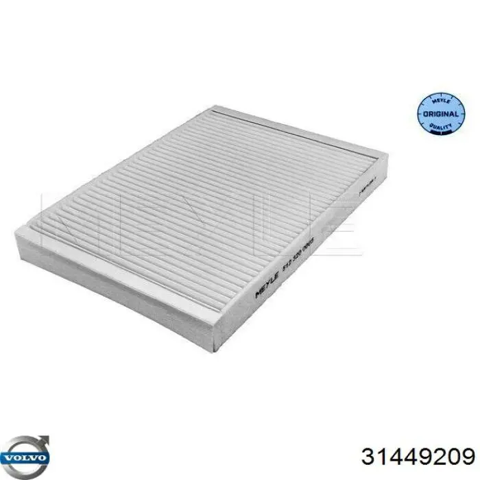 Do koszyka 31449209 Volvo Filtr kabiny