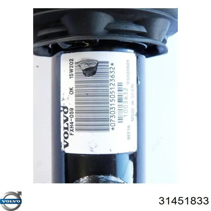 31451833 Volvo Amortyzator przedni lewy