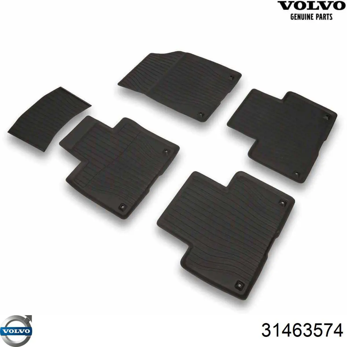 Chlapacze przednie, zestaw do Volvo XC90 II 256