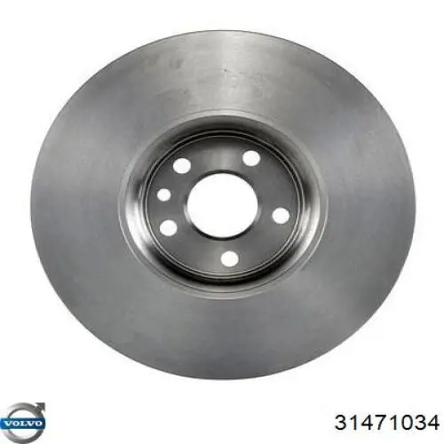 Tarcza hamulcowa przednia Volvo 31471034