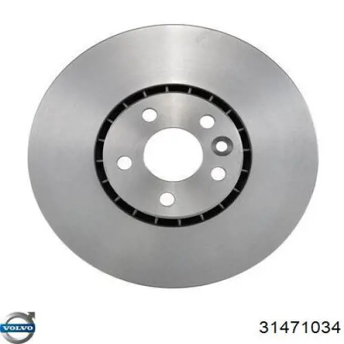 Tarcza hamulcowa przednia Volvo 31471034 cena, od 92,76 USD