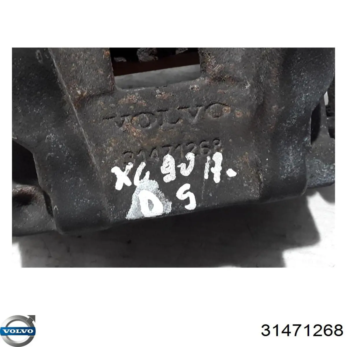 Do koszyka 36003033 Volvo Zacisk hamulcowy tylny prawy