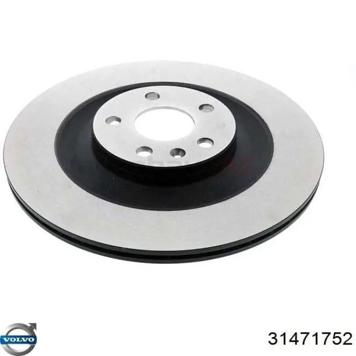 Do koszyka 31471752 Volvo Tarcza hamulcowa przednia
