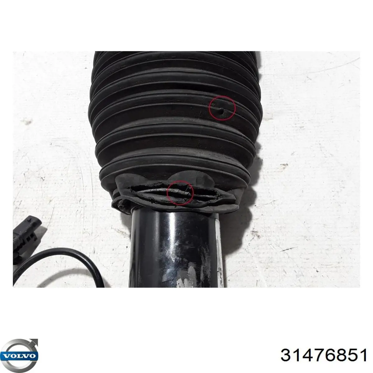 Amortyzator przedni prawy Volvo 31476851 cena, od 571,35 USD