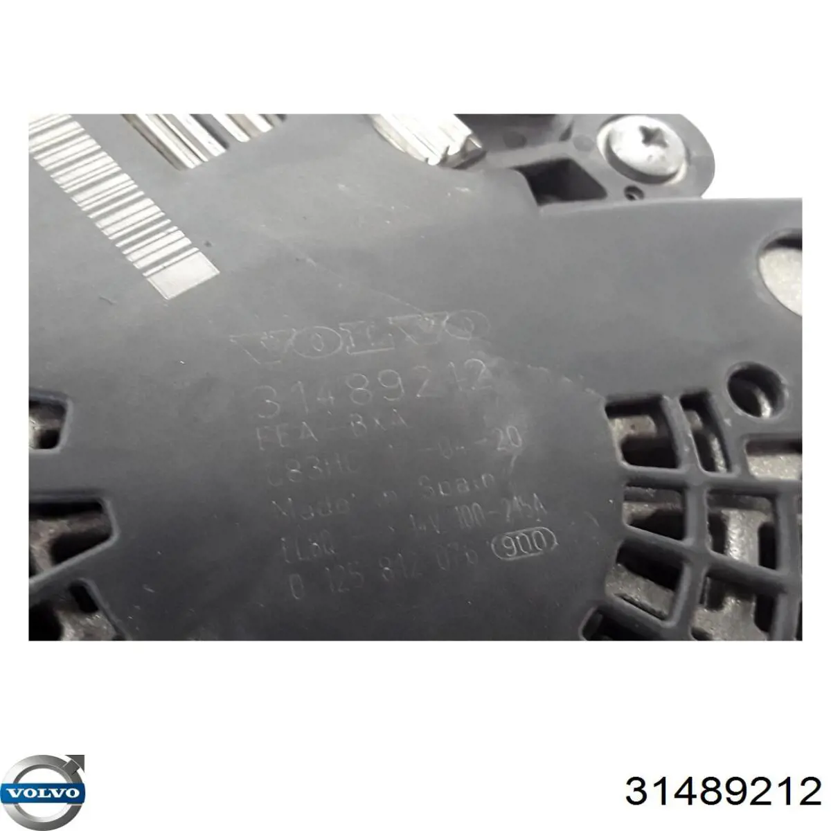 Alternator Volvo 31489212