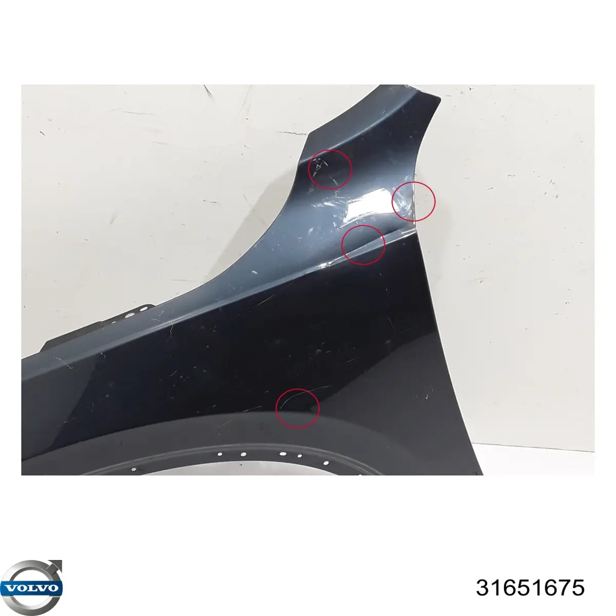 Błotnik przedni lewy Volvo 31651675 cena, od 243,97 USD