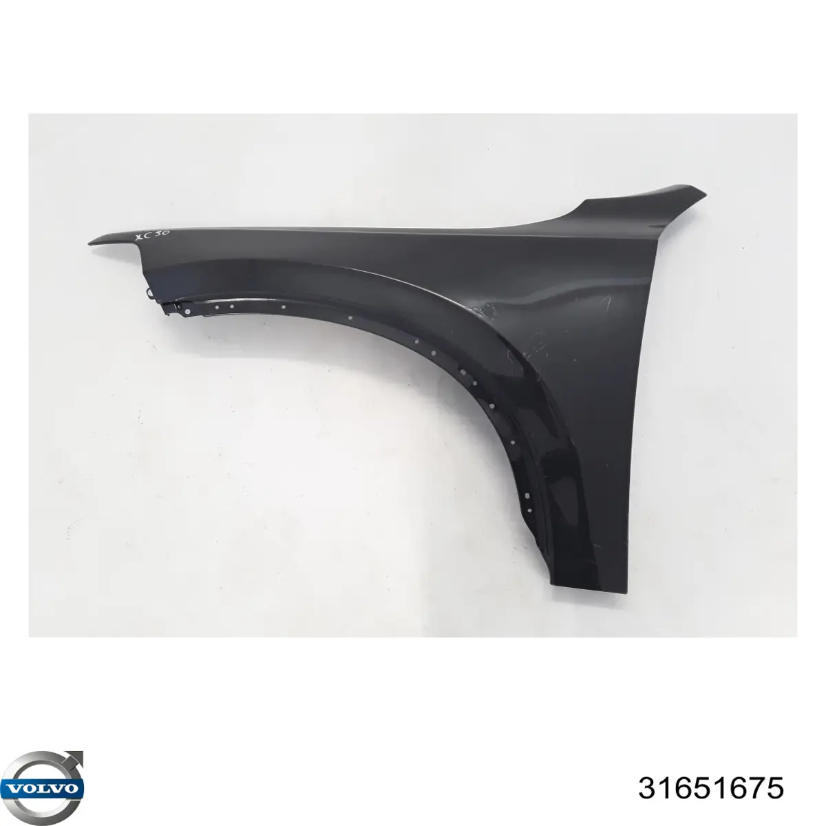 Do koszyka 31651675 Volvo Błotnik przedni lewy
