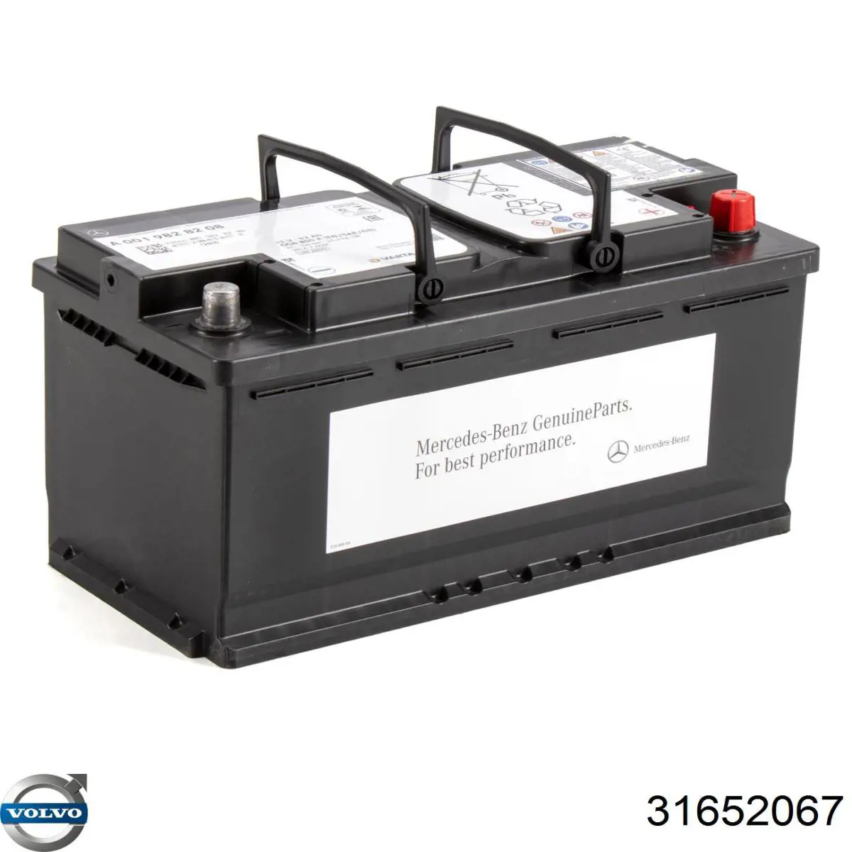 Bateria (akumulator) Volvo 31652067 cena, od 199,50 USD