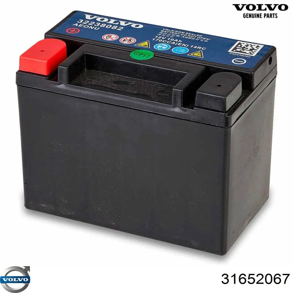 31652067 Volvo Bateria (akumulator)