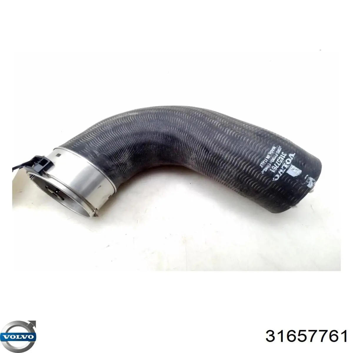 Do koszyka 31657761 Volvo Przewód (króciec) intercoolera