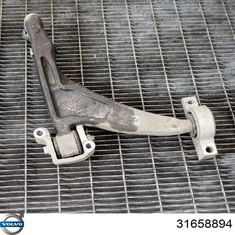 31658894 Volvo Wahacz zawieszenia przedniego dolny prawy