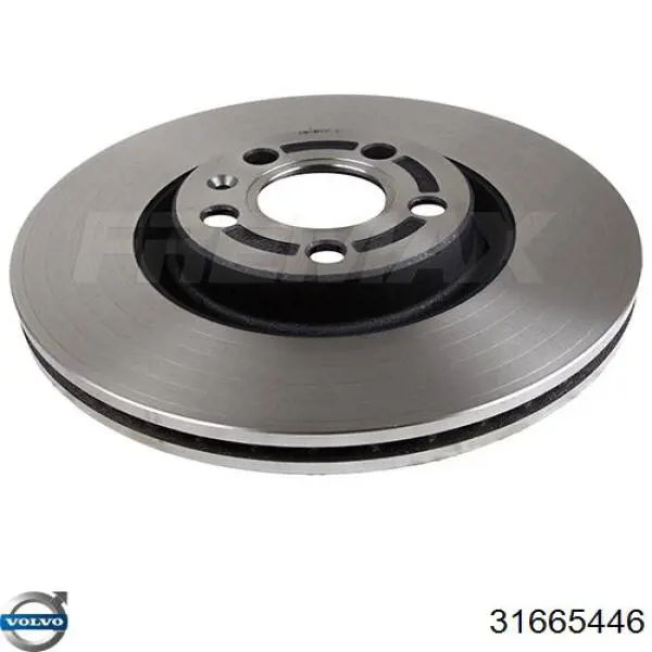 31665446 Volvo Tarcza hamulcowa przednia