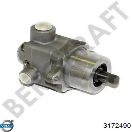 Pompa wspomagania hydraulicznego kierownicy 3172490 Volvo
