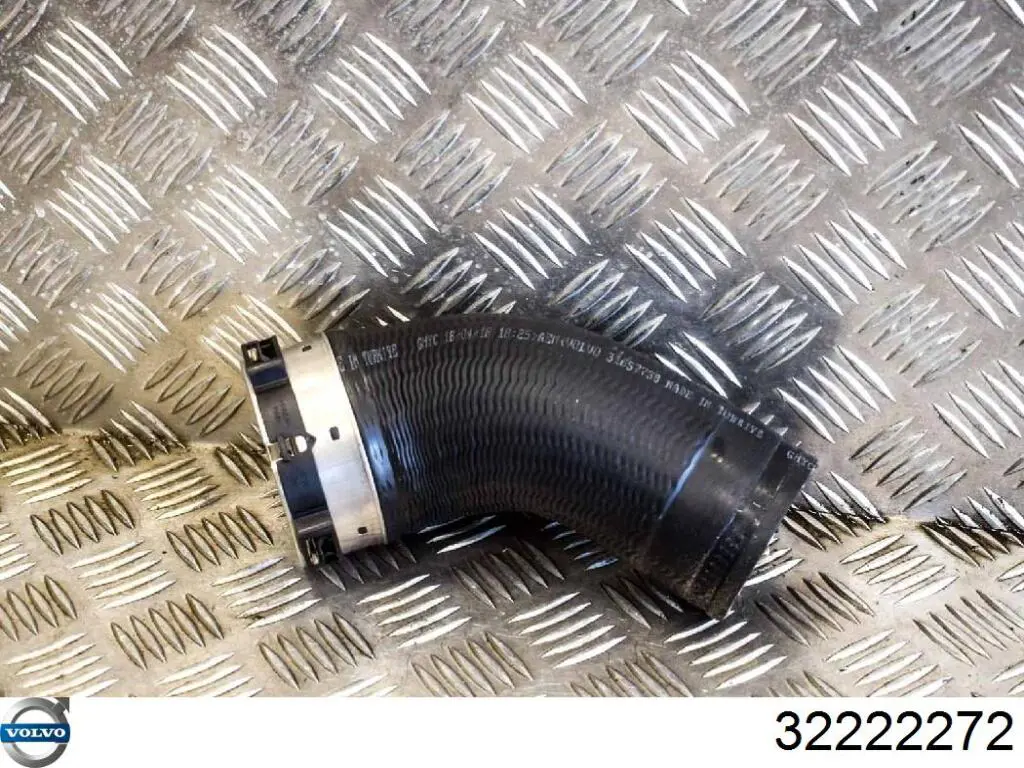 Do koszyka 32222272 Volvo Przewód (króciec) intercoolera