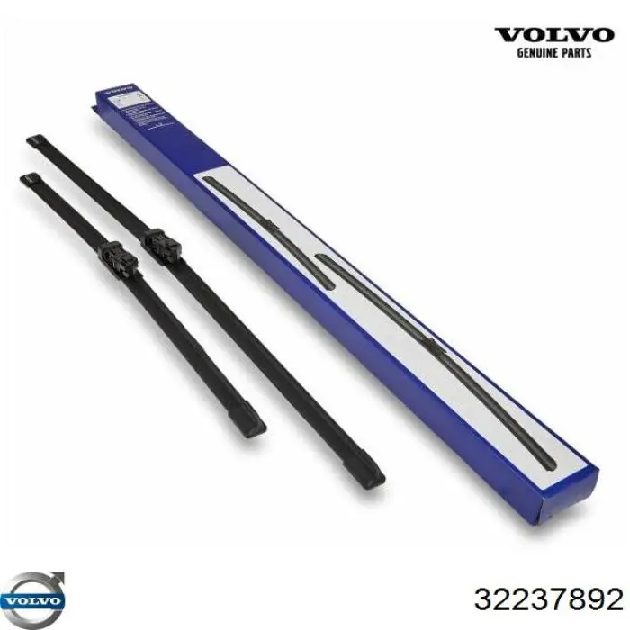 Pióro wycieraczki szyby przedniej, zestaw (2 szt.) Volvo 32237892 cena, od 29,18 USD