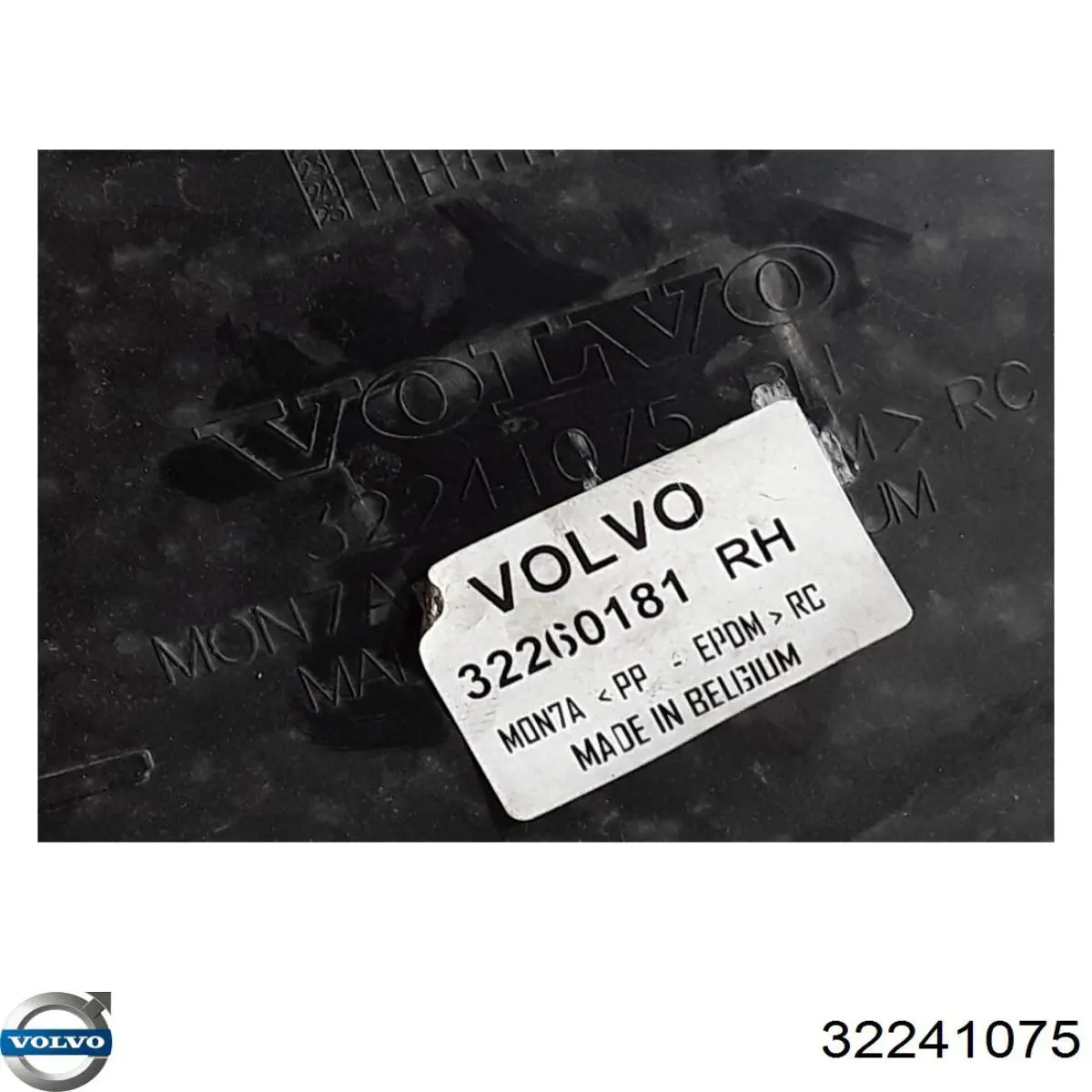 Nadkole błotnika przedniego prawe Volvo XC40 SUV (536) (2017 - 2026) cena, od 178,40 USD