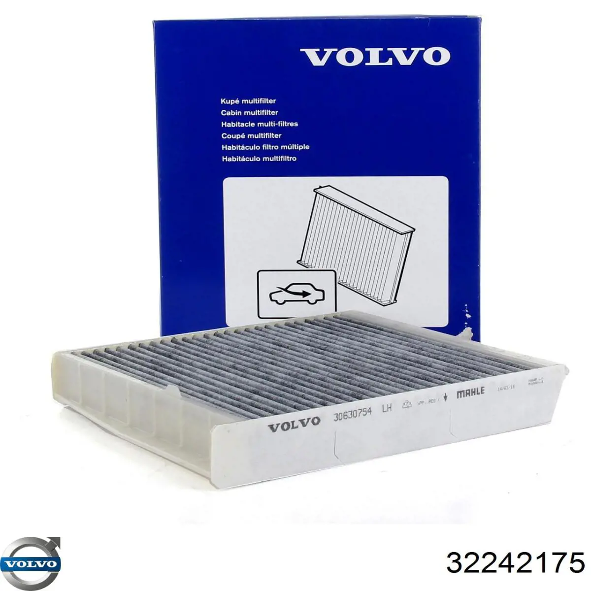 Filtr paliwa Volvo 32242175 cena, od 13,44 USD