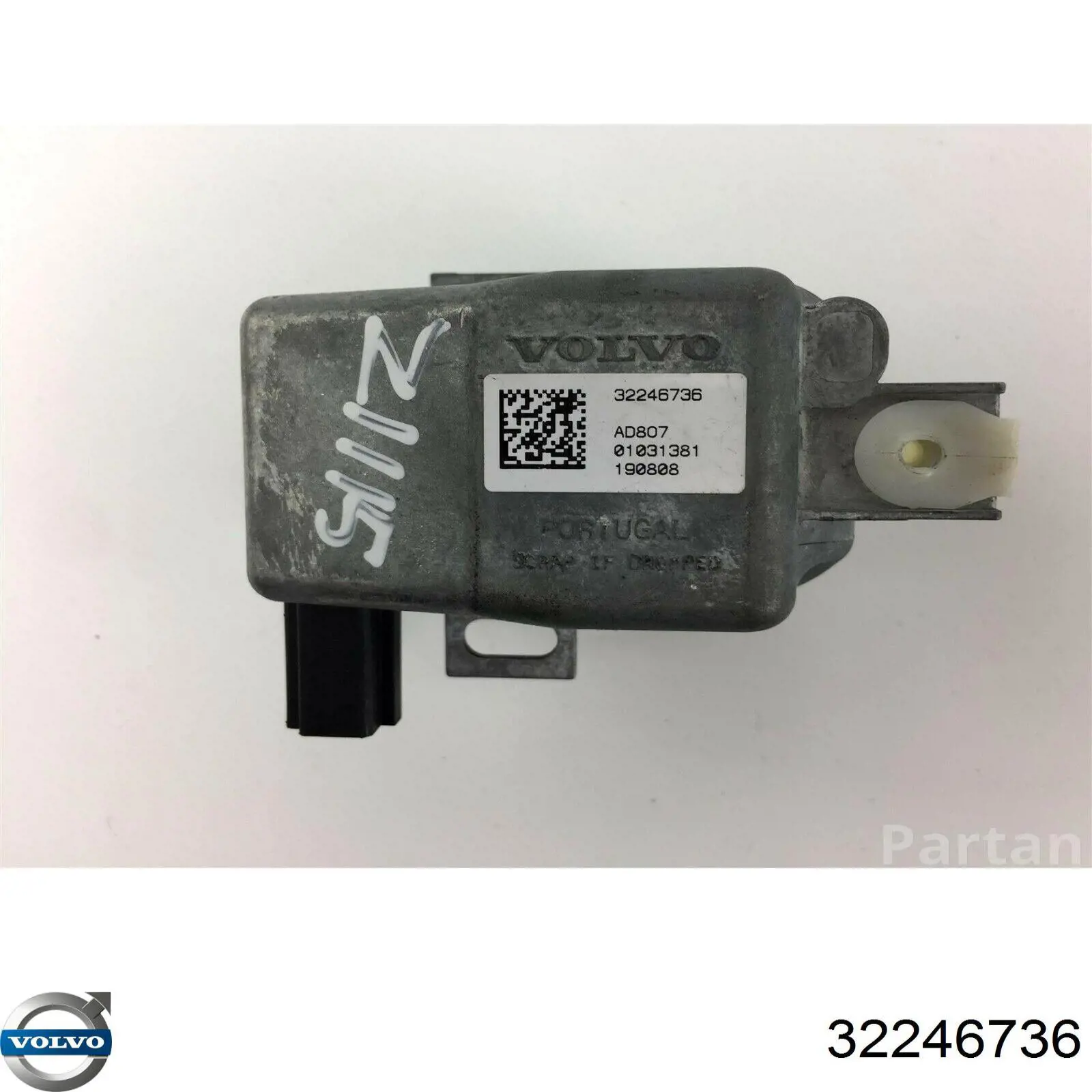 Mechanizm blokady kierownicy 31360073 Volvo