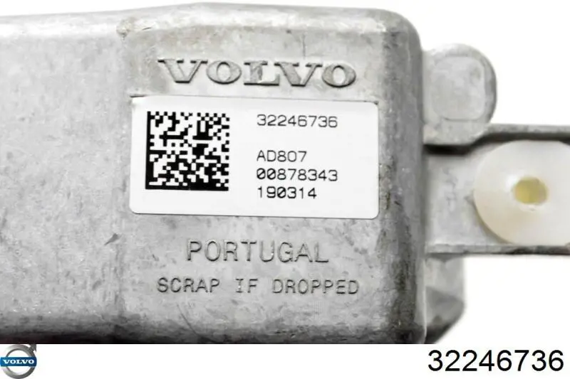 Do koszyka 31360073 Volvo Mechanizm blokady kierownicy
