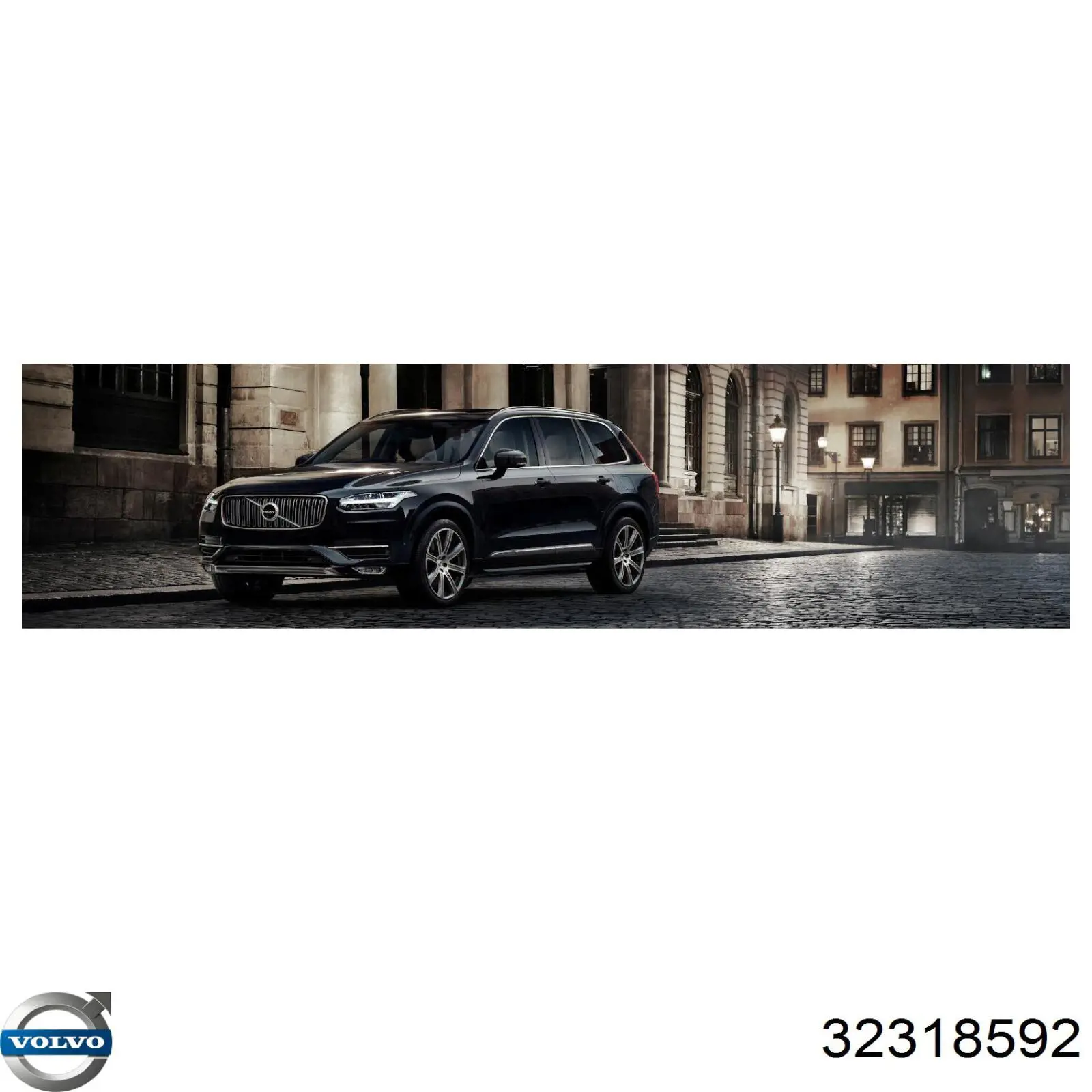 Amortyzator maski Volvo 32318592