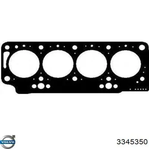 Uszczelka głowicy cylindrów Volvo 3345350 cena, od 115,26 USD